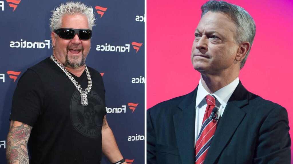 Gary Sinise Guy Fieri Restaurants