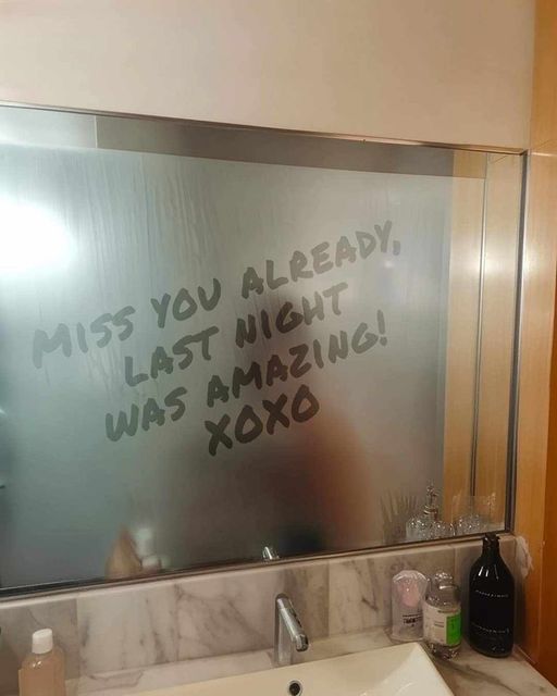 I Found a Love Note Written on Our Bathroom Mirror – But It Wasn’t Meant for Me