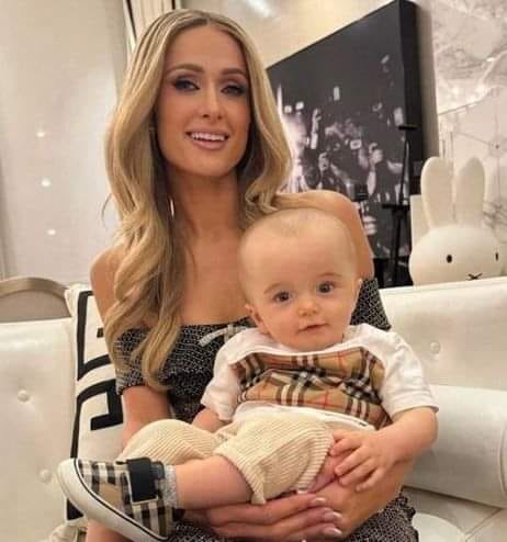 He simply has a huge brain,” Paris Hilton firmly responded to online remarks about her son’s head.