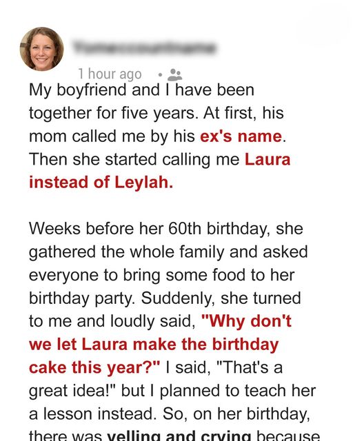 I Caused Yelling & Crying at My Boyfriend’s Mom’s Birthday Because She Kept Calling Me by the Wrong Name