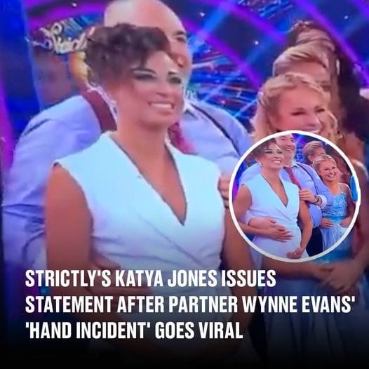 Strictly’s Katya Jones issues statement after partner Wynne Evans’ ‘hand incident’ goes viral