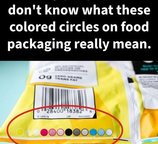 What Those Colored Circles On Food Packaging Really Mean