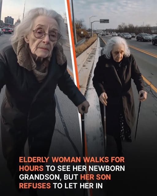 Man Bans Poor Old Mom from Seeing Her Newborn Grandson after She Walks for Hours to Do So – Story of the Day