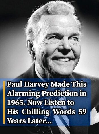 Paul Harvey Made This Prediction in 1965. Now Listen to His Chilling Words…